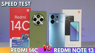 Redmi Note 13 vs Redmi 14C  Snapdragon 685 vs Helio G81 Ultra ¿Cuál es más rápido😱 Speed Test 😱🔥 [upl. by Denis]