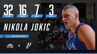 🃏 Nikola Jokic leads Denver with 32 PTS 16 REB 7 AST amp 3 STL in win 🃏 [upl. by Colvin406]