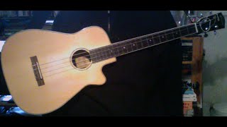 Clearwater Baritone Ukulele Pt 2 linear DGBE tuning [upl. by Grayson367]