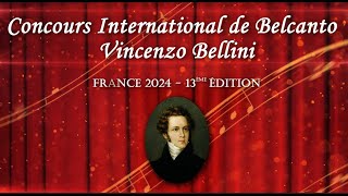 Concours International de Belcanto Vincenzo Bellini  13° édition [upl. by Camm993]