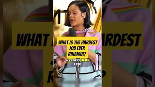 Rihannawhat is the hardest job shorts shortsfeed rihanna dojacat nickiminaj 50cent rap [upl. by Shepard]