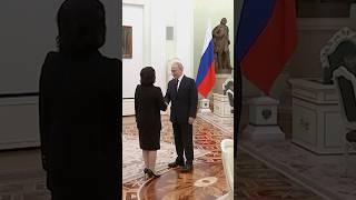 Russias Putin Meets North Koreas Top Diplomat in Moscow [upl. by Valaria]