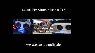 14000 Hz 14kHz Sinus Ton Wave 0DB für Hifi Audio Test Testton 30sec [upl. by Nortad138]