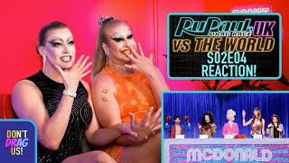 RuPauls Drag Race UK vs THE WORLD S2E04 REACTION  DONT DRAG US [upl. by Ycniuq501]