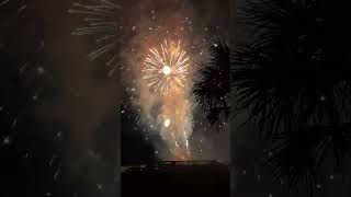 Columbus Day Fireworks  Sandestin 101324 [upl. by Aihseyk874]