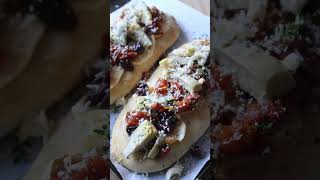 Loaded Focaccia food cheese youtubeshorts [upl. by Ennaear]