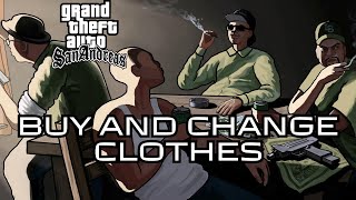 How to BuyChange Clothes in GTA San Andreas 2024 [upl. by Dorothy25]