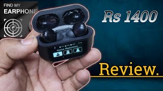 Hammer Screen Tws ENCANC CALLING Earbuds Unboxing Review RENEWED [upl. by Ahsened]