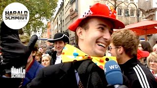 Jan Böhmermann auf dem Kölner Karneval  Die Harald Schmidt Show ARD [upl. by Imerej]