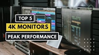 Top 5 4K Monitors of 2023 Gaming Productivity and Entertainment [upl. by Kenay]