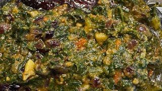 Spinach Masala Recipe in Tamil  Keerai Thokku Recipe in Tamil  Keerai Recipe  Spinach Gravy [upl. by Tristas]