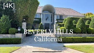 Beverly Hills Los Angeles California  driving tour 4K [upl. by Anilatak]