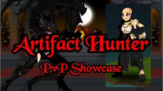 AQW Artifact Hunter w Elysium PvP  AQWorlds [upl. by Letsirhc707]