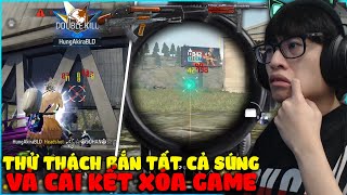 HÙNG AKIRA THỬ BẮN TẤT CẢ CÁC SÚNG TẠI RANK CAO THỦ CẦM COMBO MP40 LV8 GROZA LV7 VÀ CÁI KẾT BUỒN [upl. by Anidan367]