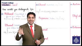 Distinguish reaction 2nd year chemistry chapter 12 lecture 16 by wajid ali kamboh [upl. by Conrad]