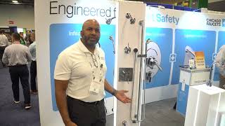 ASPE 2024 Chicago Faucets unveils new line of selfdraining shower valves to control Legionella [upl. by Ob137]