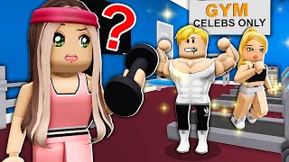 CELEBRITY ONLY Gym Had DARK SECRET What I Found Will SHOCK You Roblox [upl. by Moe470]