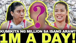 KUMIKITA ng MILLION sa ISANG ARAW Alyssa Valdez HIGHEST NET WORTH in 2024 PVL volleyball [upl. by Nnairret707]