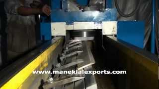 Manek  Knife Sharpening  Blade Grinding Machine  with Clamping Type Table [upl. by Coridon]