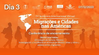 IV Seminário Virtual Migrações e Cidades nas Américas Conferência de encerramento  071223 [upl. by Akcired923]