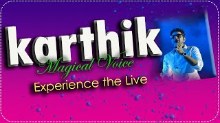 Singer Karthik Live Concert Bangalore singerkarthik karthik singerkarthiksongs concert music [upl. by Sidky]