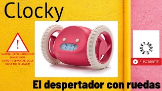 Despertador con ruedas CLOCKY [upl. by Tarsus]