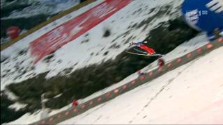 HD Anders Fannemel 2515m NEW WORLD RECORD SKI JUMPING [upl. by Inness]