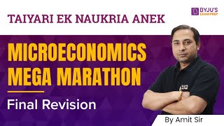 UGC NET June 2023  UGC NET Economics  Microeconomics Mega Marathon  Amit Sir [upl. by Anwahsak]