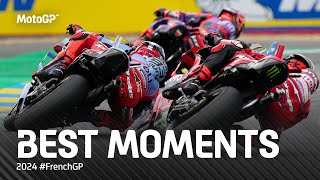 Best MotoGP™ Moments 🔥 2024 FrenchGP [upl. by Eraste]