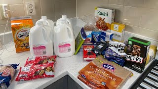 HUGE COMMISSARY GROCERY HAUL CAMP HUMPHREYS KOREA [upl. by Ettenor]