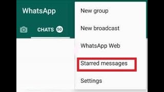 How to star mark important messages in WhatsApp group [upl. by Pebrook]