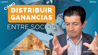 339 ¿Cómo se distribuyen las ganancias entre lo socios de una empresa [upl. by Eitsirhc781]