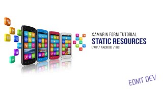 Xamarin Form Tutorial  6StaticResource [upl. by Dre]