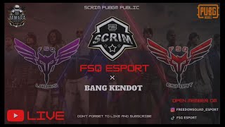 LIVE SCRIM PUBLIK BARENG FSQ ESPORT TGL 10102024 [upl. by Atinahc]