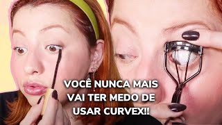 MELHOR DICA DE COMO USAR CURVEX E MASCARA DE CÍLIOS  CAROL RODRIGUES [upl. by Maude]