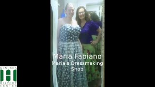 quotKenosha Voicesquot Maria FabianoMarias Dressmaking Shop recorded 8 Feb 2024 [upl. by Keyte]