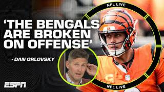 The Bengals are BROKEN on offense  Dan Orlovsky after Cincys loss to the Patriots  NFL Live [upl. by Cinderella]