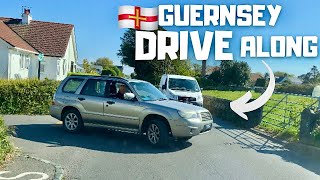 Take a DRIVE in GUERNSEY  Beaucette Marina to Bordeaux Harbour🇬🇬 [upl. by Acimak868]