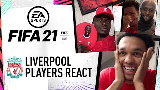 quotSadio man Relaxquot Liverpool Players Pick Each Other’s FIFA 21 Ratings [upl. by Dusty]