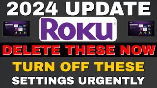 ROKU SETTINGS YOU NEED TO TURN OFF NOW 2024 UPDATE [upl. by Enyleuqcaj]