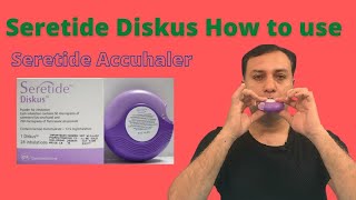 DISKUS inhaler demonstration and review Seretide [upl. by Ahseuqram334]