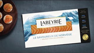 Saumon fumé Labeyrie  Publicité [upl. by Aerdnaxela]