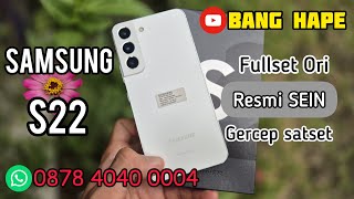 sold Garansi Panjang 2025  Review Samsung Galaxy S22 256gb di Tahun 2024 Bang Hape COD Tokopedia [upl. by Sands]