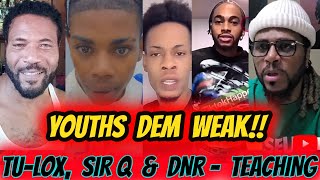 MUST WATCH Tulox Sir Q amp DNR EXPOSING THESE WEAK YOUTHS SWISS LEE WORLD DAWG Jayden amp MORE [upl. by Nerret]