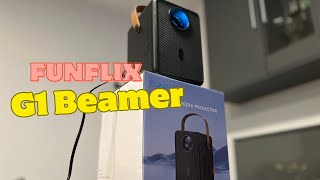 Günstiger HighEnd Beamer aus China I Funflix G1 Video Projector im Test [upl. by Petta]