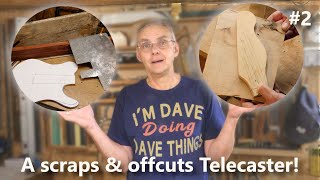 Making a Telecaster from scraps and offcuts  episode 2 [upl. by Eanahc]