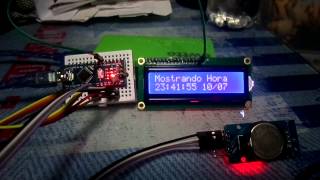 Arduino RTC amp LCD Simultaneous by I2C [upl. by Charlotta]