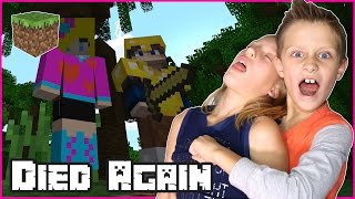 I Died Again  Minecraft Survival mini games with RonaldOMG [upl. by Idonna]