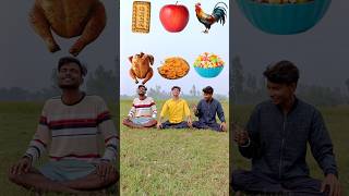 Eating ParleG biscuit Apple Rooster Goose lolipop wow cakee popcorn lalipopp😋😋 funny VFX [upl. by Germayne561]