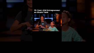 10 year old entrepreneur on shark tank 😳🤯🔥 sharktank entreprenurship entrepreneur startup [upl. by Mcgregor]